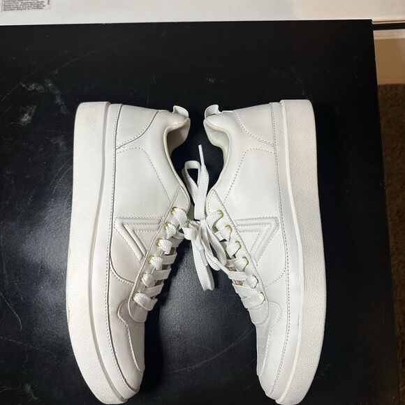 Vionic Womens Size 8.5 Wide Elise White Casual Leather Sneakers - Picture 11 of 16